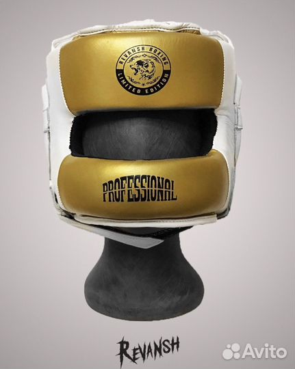 Боксерский шлем с бампером Revansh