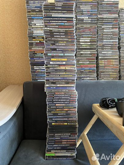 PS1 Диски с играми PlayStation One Штамповка