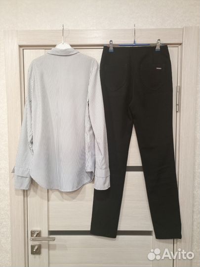 Комплект блузка и брюки 164 для девочки 40 42 xs s