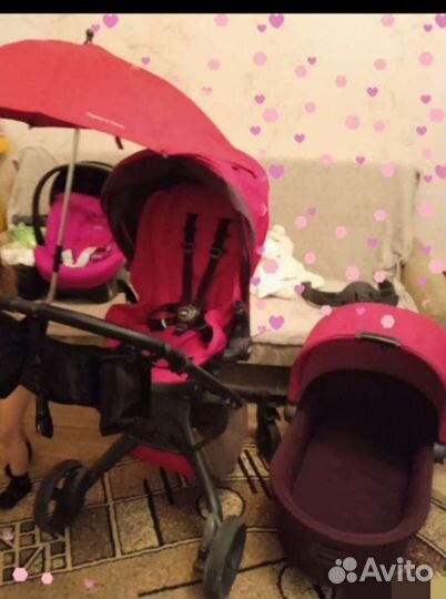 Коляска mamas and papas 3в1