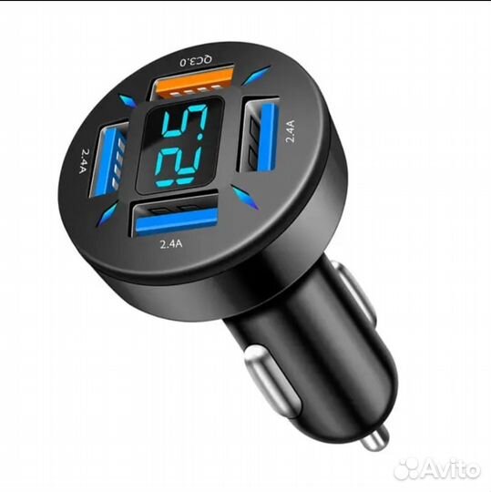 Автомобильный USB Адаптер блок для зарядки