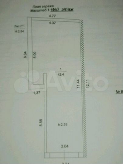Гараж, > 30 м²
