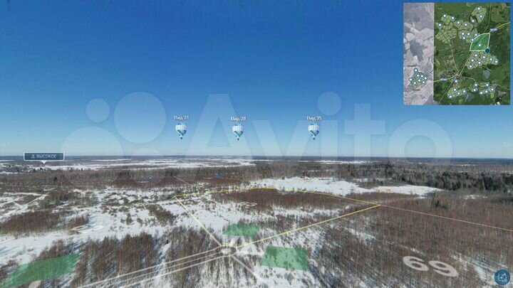 Участок 6,36 га (СНТ, ДНП)