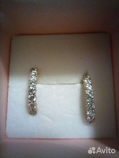 Золотые серьги