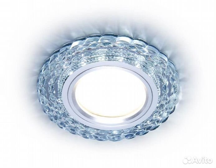 Светильник металлический и пластиковый 1 лампа