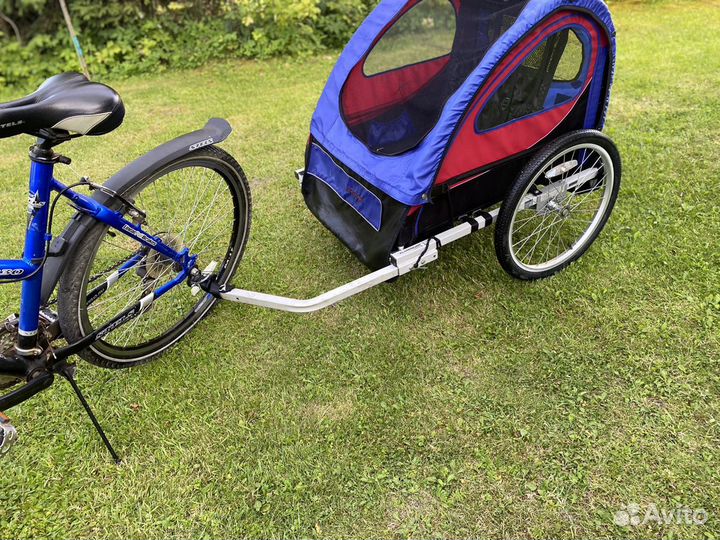 Велоприцеп schwinn. Велотележка