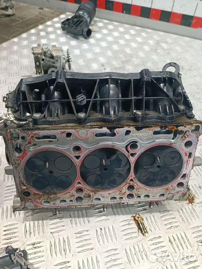 Головка блока цилиндров Audi Q7 4M 3.0 Дизель