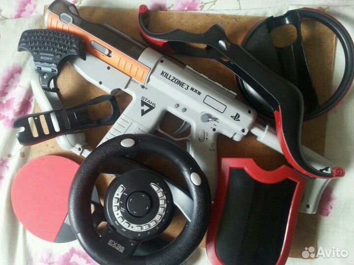 Игровой набор Сони 3 руль, лук, диск