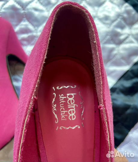 Туфли женские 39 размер тканевые