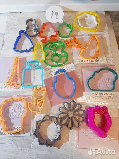 Формы и трафареты для пряников и печенья