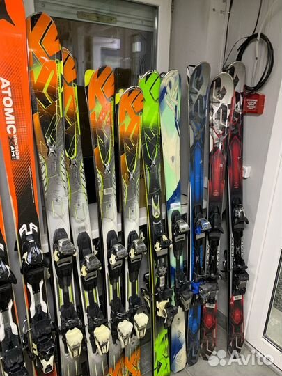 Горные лыжи K2 разные ростовки