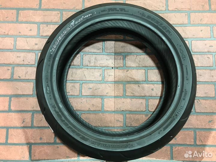 190 50 17 dunlop sportmax roadsport Мотошины Б/у