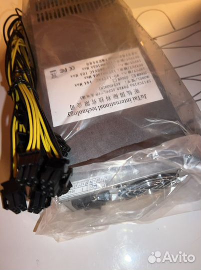 Блок питания асик antiminer (l3+,s9) 2200w