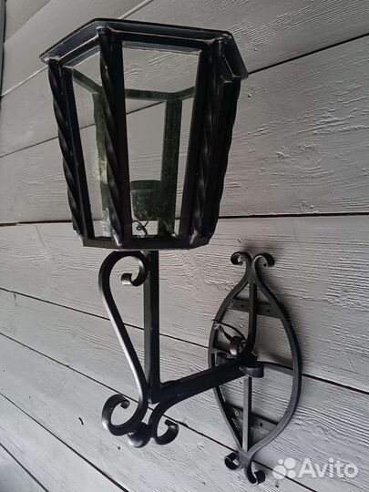 Фонарь уличный кованный