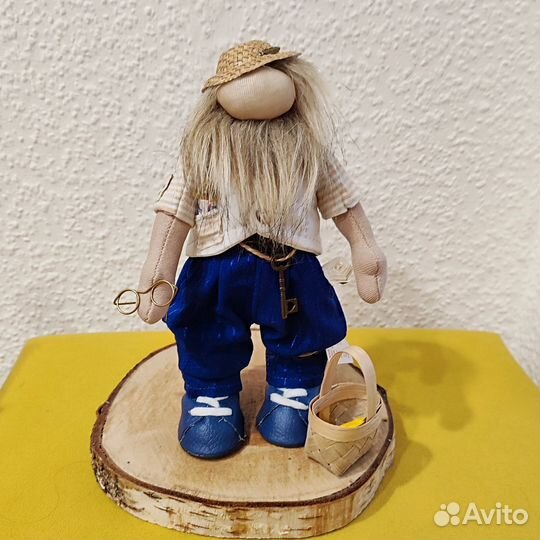 Интерьерный гном, домовой ручной работы