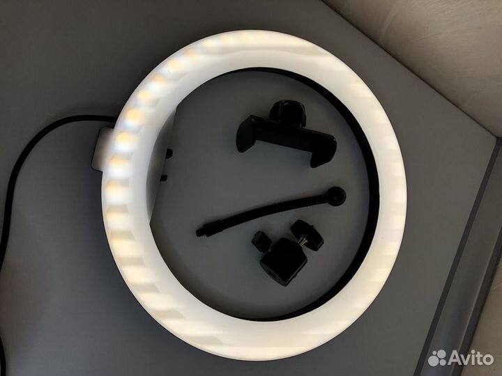 Кольцевая цветная лампа rgb 26см, 33 см