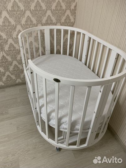 Детская кроватка с маятником 8 в 1