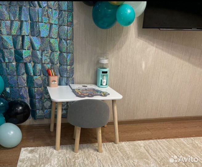 Детский стол и стул в наличии новый