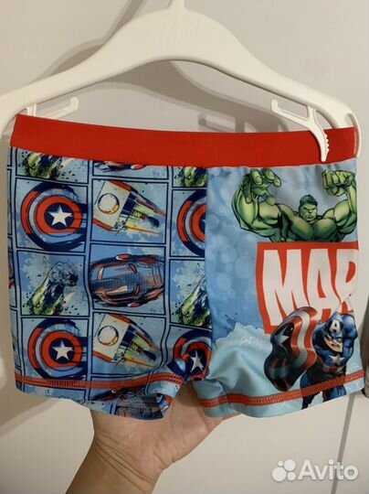 Шорты marvel для бассейна для пляжа 104 116