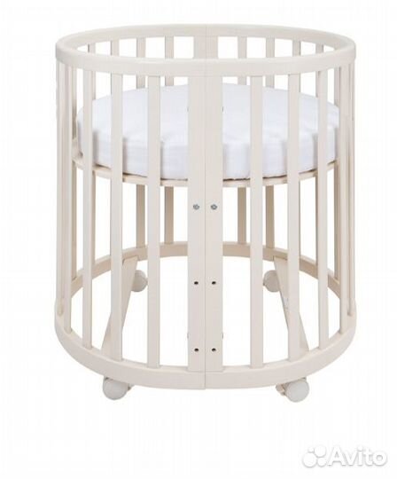 Кроватка Ellipsebed с комплектом матрасов