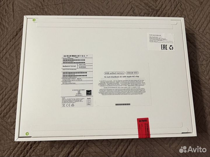 Санкционка новый Macbook air 13 2022 m2