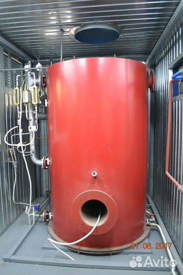 Паровой котел для зернохранилищ