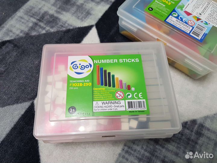 Цветные счетные палочки Кюизенера, gigo