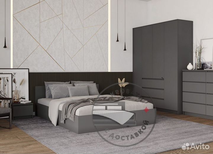 Кровать двуспальная