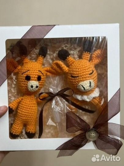 Вязаные игрушки ручной работы