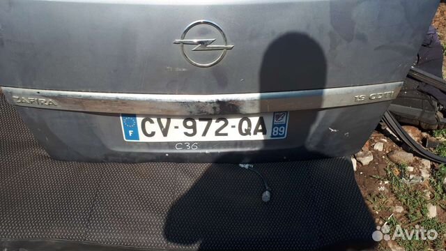 Крышка богажника Зафира Б