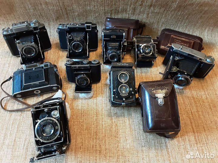 Фотоаппараты, обьективы (разные) и др