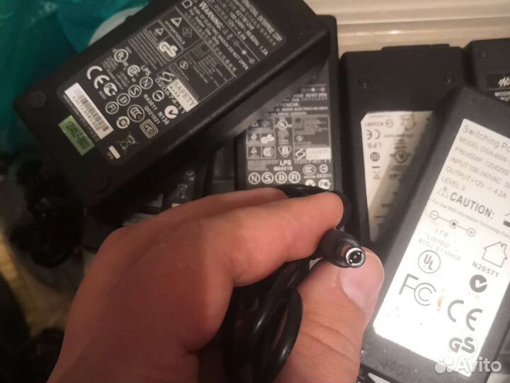 Блок питания 12v 1А, 1.5А, 3А, 4А