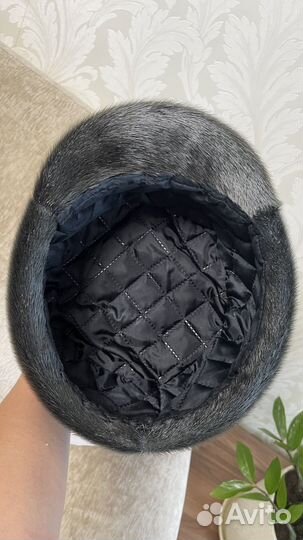 Мужские и женская шапка натуральные