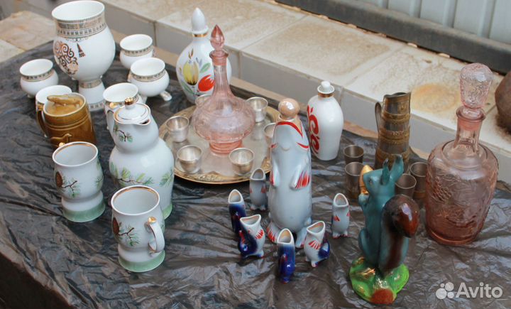 Рюмки и графины