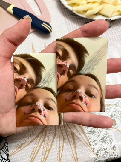 Печать фотографий в стиле polaroid