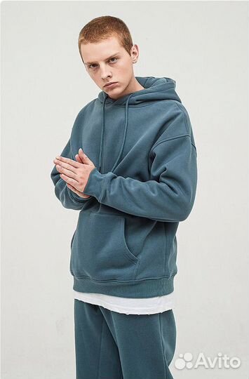 Толстовка с капюшоном, плотностью - 345гр, оптом и