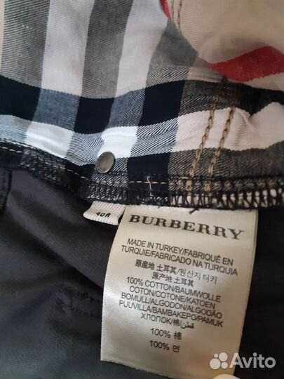 Оригинальные джинсы Burberry