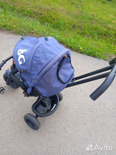 Детский трёхколёсный велосипед на запчасти