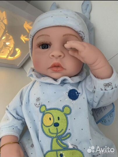 Реборн два цвета 50 см озвучены