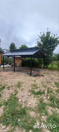 Навесы из поликарбоната под ключ