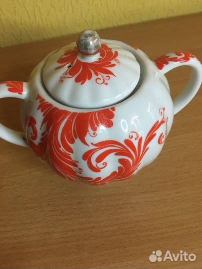 Сахарница фарфор СССР лфз