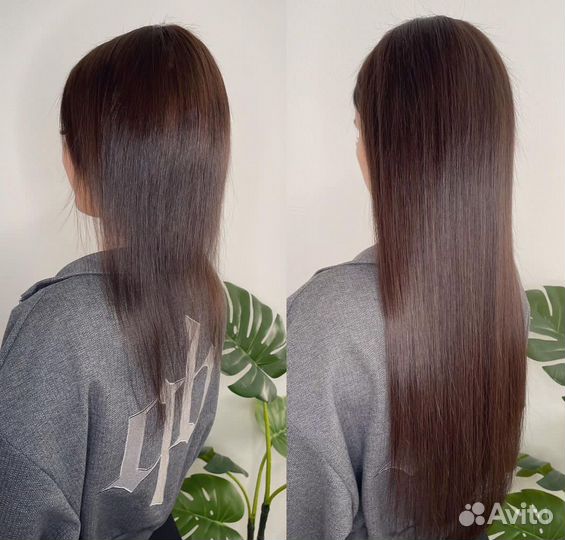 Наращивание натуральных волос