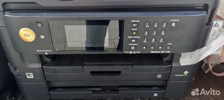Цветной струйный принтер epson 7720 А3 с снпч
