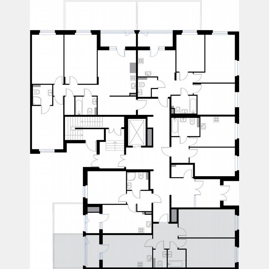 2-к. квартира, 63,3 м², 1/3 эт.