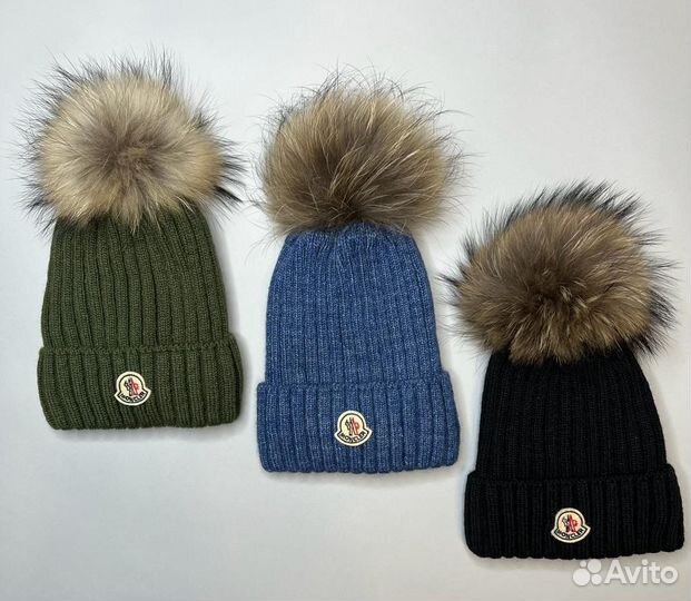 Шапка детская утепленная moncler