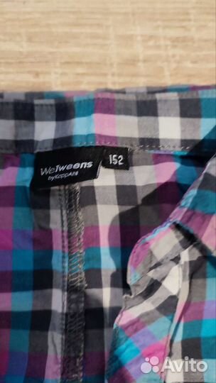 Рубашка удлиненная на девочку 12 лет