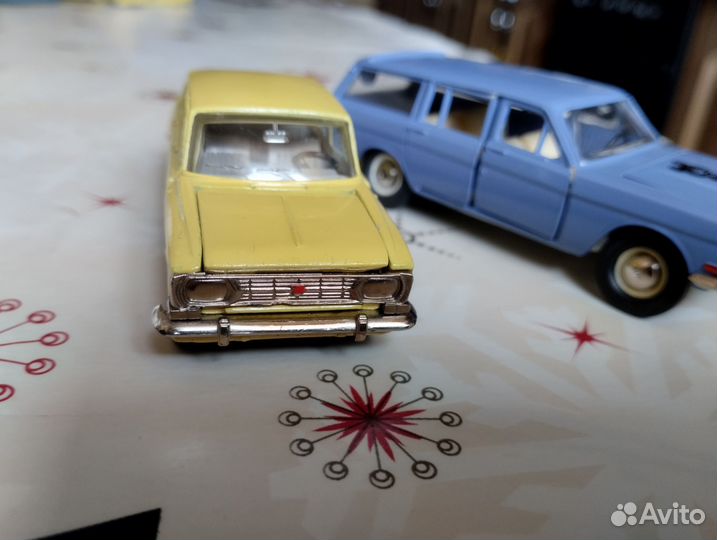 Модель автомобиля москвич СССР 1 43