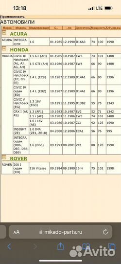 Диск тормозной перед вентилируемый Honda Civic III
