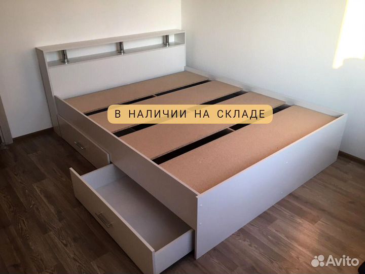 Кровать 120х200 с ящиками