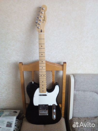 Fender standard telecaster MN black